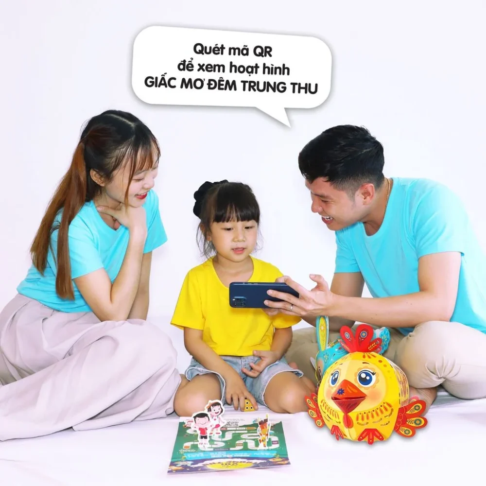 Lồng Đèn Kết Nối - Gà Con Tinh Nghịch - Hình ảnh 7