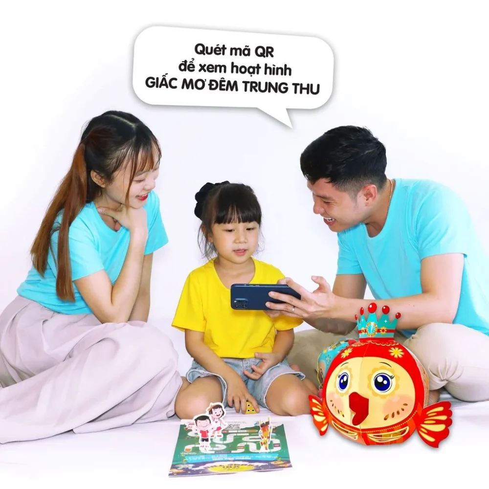 Lồng Đèn Kết Nối - Cá Vui Vẻ - Hình ảnh 3