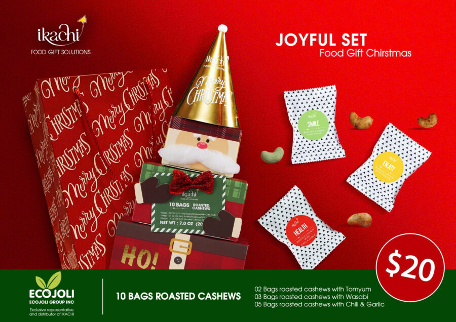 Combo Quà Giáng Sinh Xanh "Joyful Noel - Roasted Cashews" - Hình ảnh 8