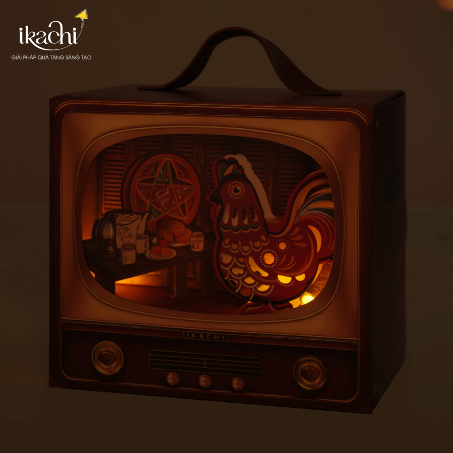 Mini Green Memory Television - Chicken - Image 3