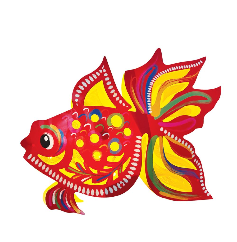 Lồng đèn trang trí Ký Ức Đêm Trăng - Cá