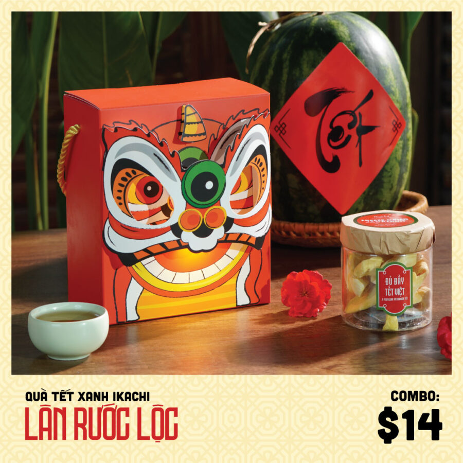 Green Tết Gift | Lân Rước Lộc