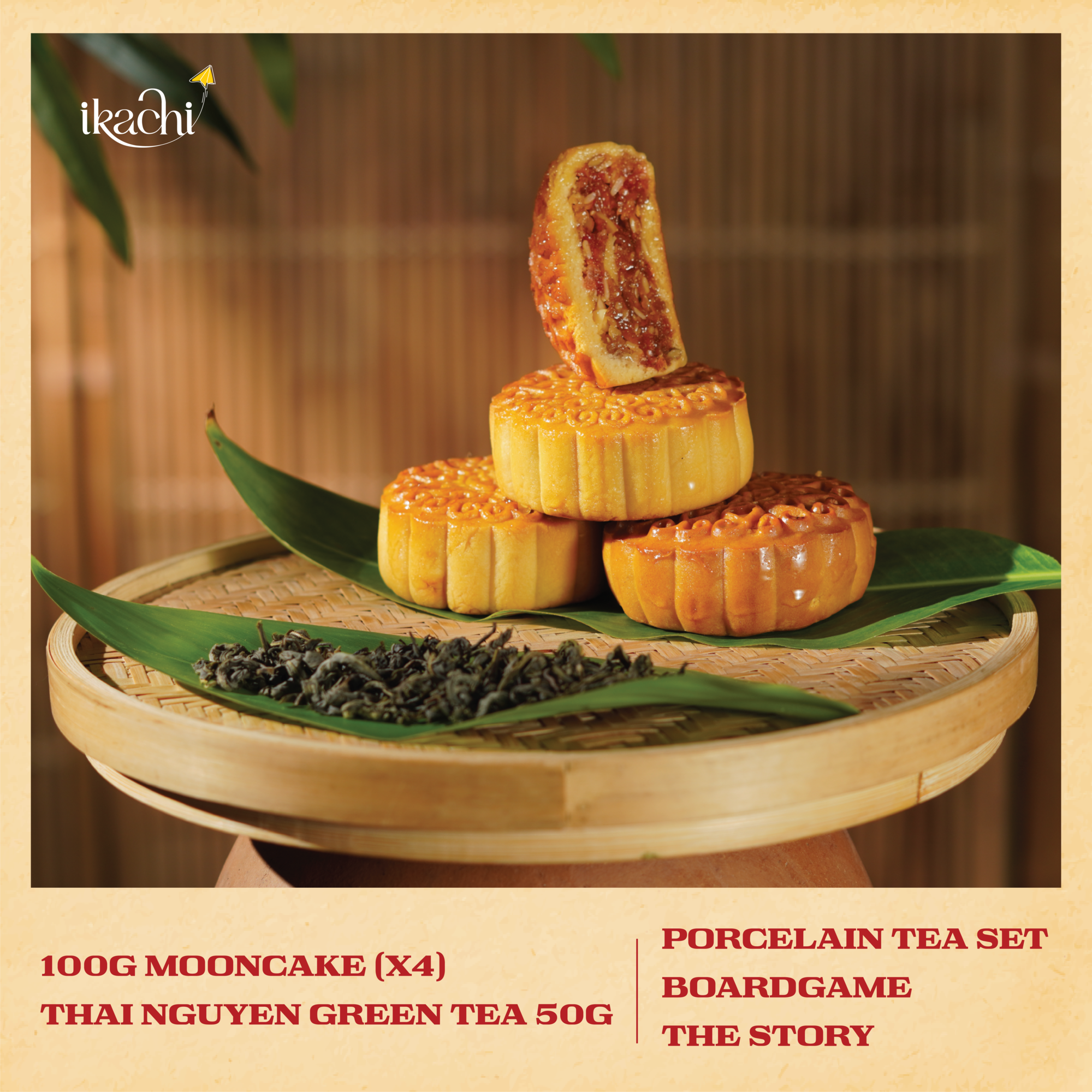 COMBO HỘP QUÀ TRUNG THU XANH | Truyền Thuyết Thỏ Ngọc - Ảnh 2
