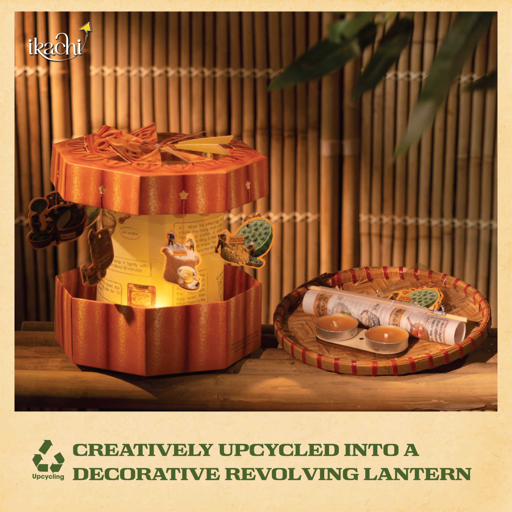 COMBO HỘP QUÀ TRUNG THU XANH | Bánh Nướng Kéo Quân - Ảnh 4