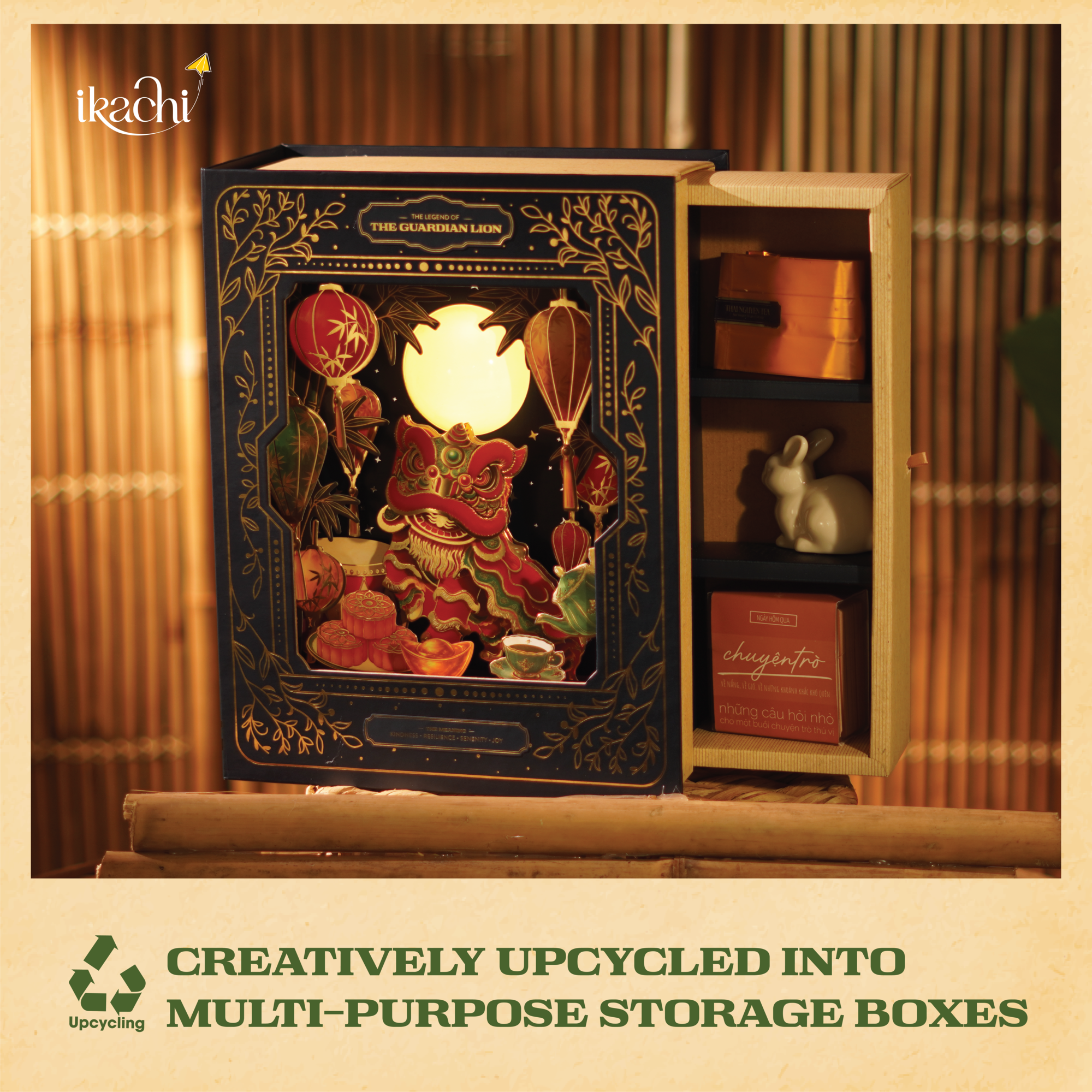 Eco-friendly Mid-Autumn Festival Gift Box Set | THE LEGEND OF THE GUARDIAN LION - Image 6