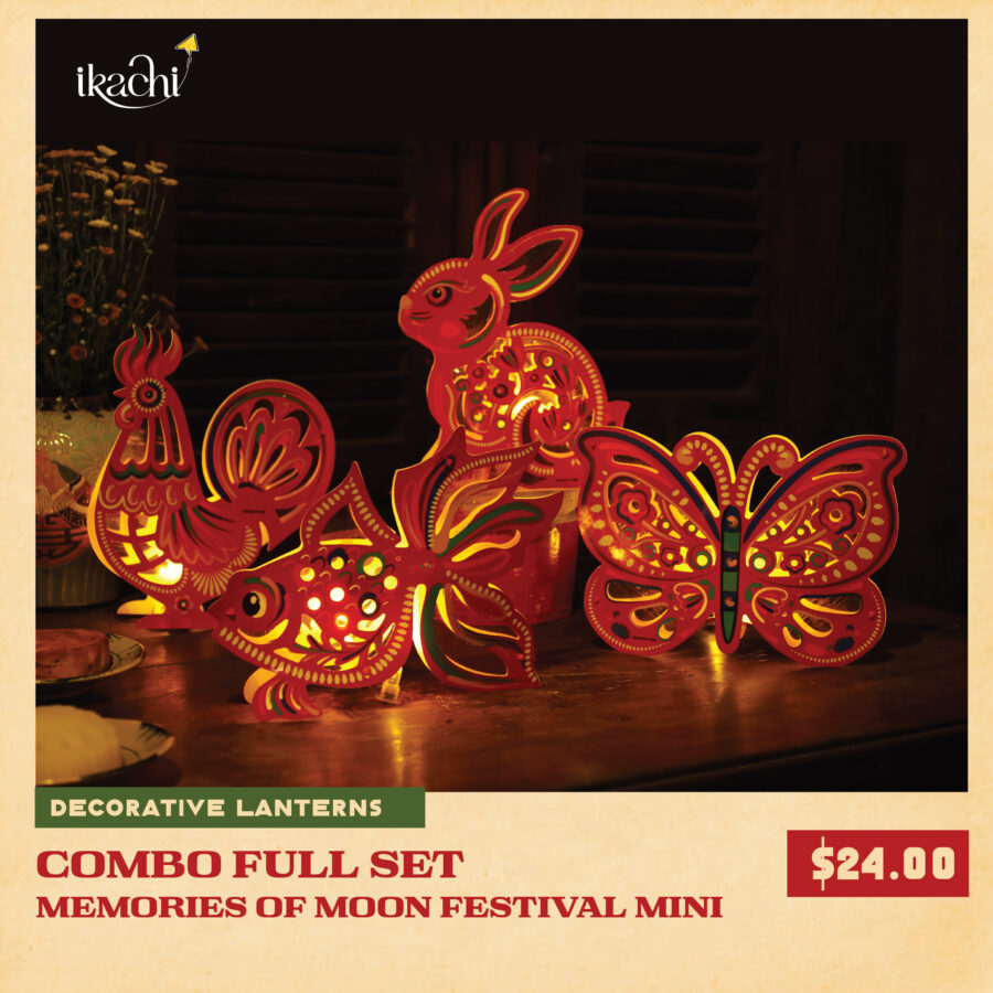 DECORATIVE LANTERN COMBO - MEMORIES OF MOON FESTIVAL MINI