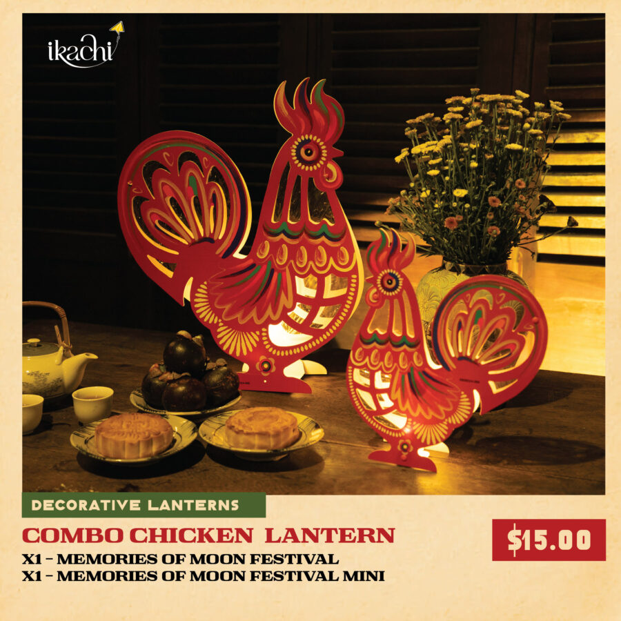 DECORATIVE LANTERN COMBO – MEMORIES OF MOON FESTIVAL CHICKEN